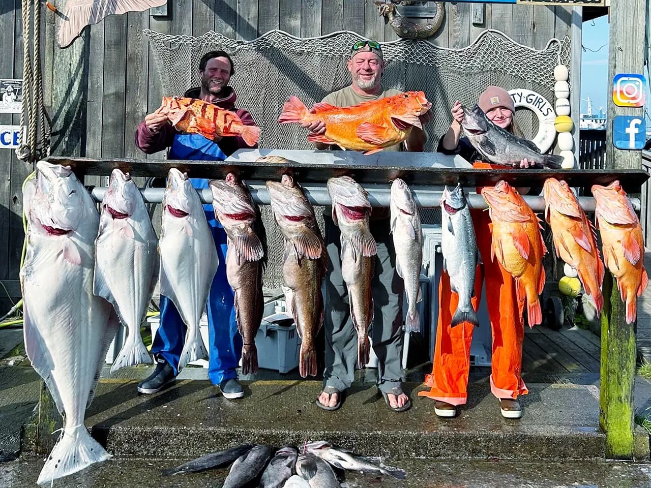 Multispecies Special - Halbut, Rockfish, Salmon & Lingcod