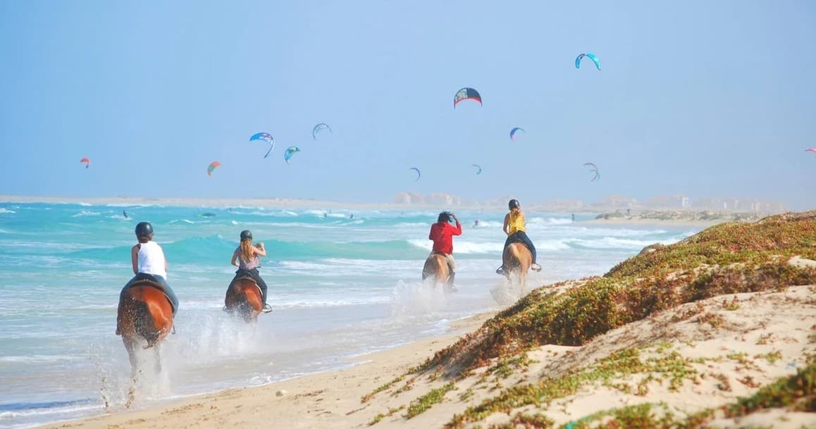 Horse Excursions Salt Flats & Kite Beach Trail