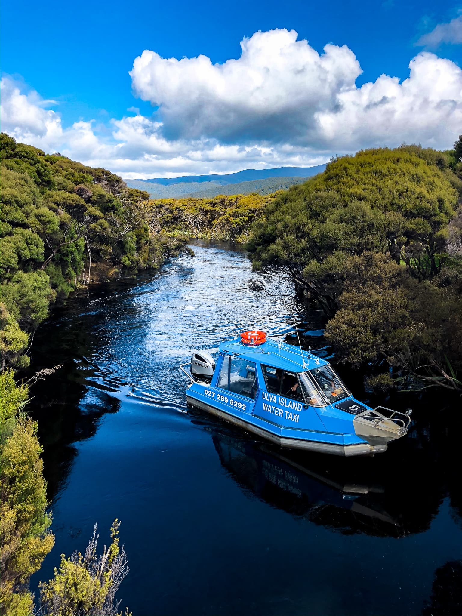 Freshwater River Hut Watertaxi & Scenic Tour