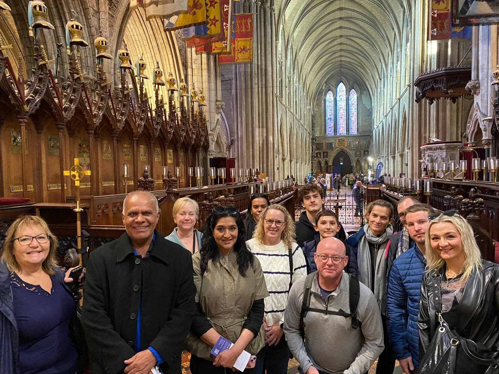 Triple Headliner Tour - St Patrick's Cathedral, Book of Kells and Dublin Castle SPANISH