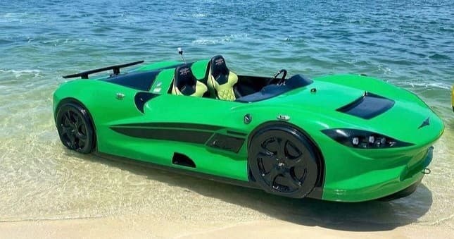 Green McLaren Rental