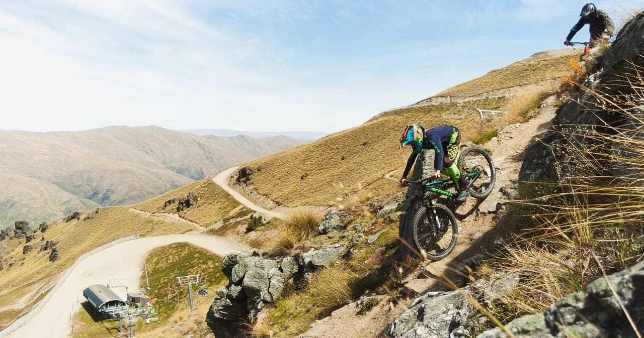Gravity groms: Group Mountain Biking Lessons at Cardrona Alpine Resort
