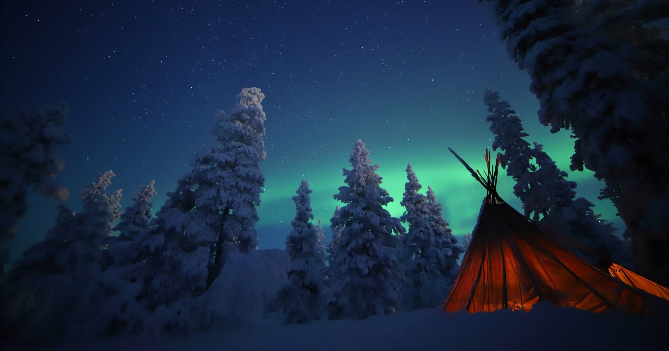 [A4] Aurora Expedition on Snowshoes (2h)