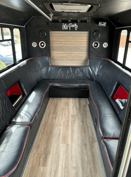 12 Passenger Red Rocks Party Bus