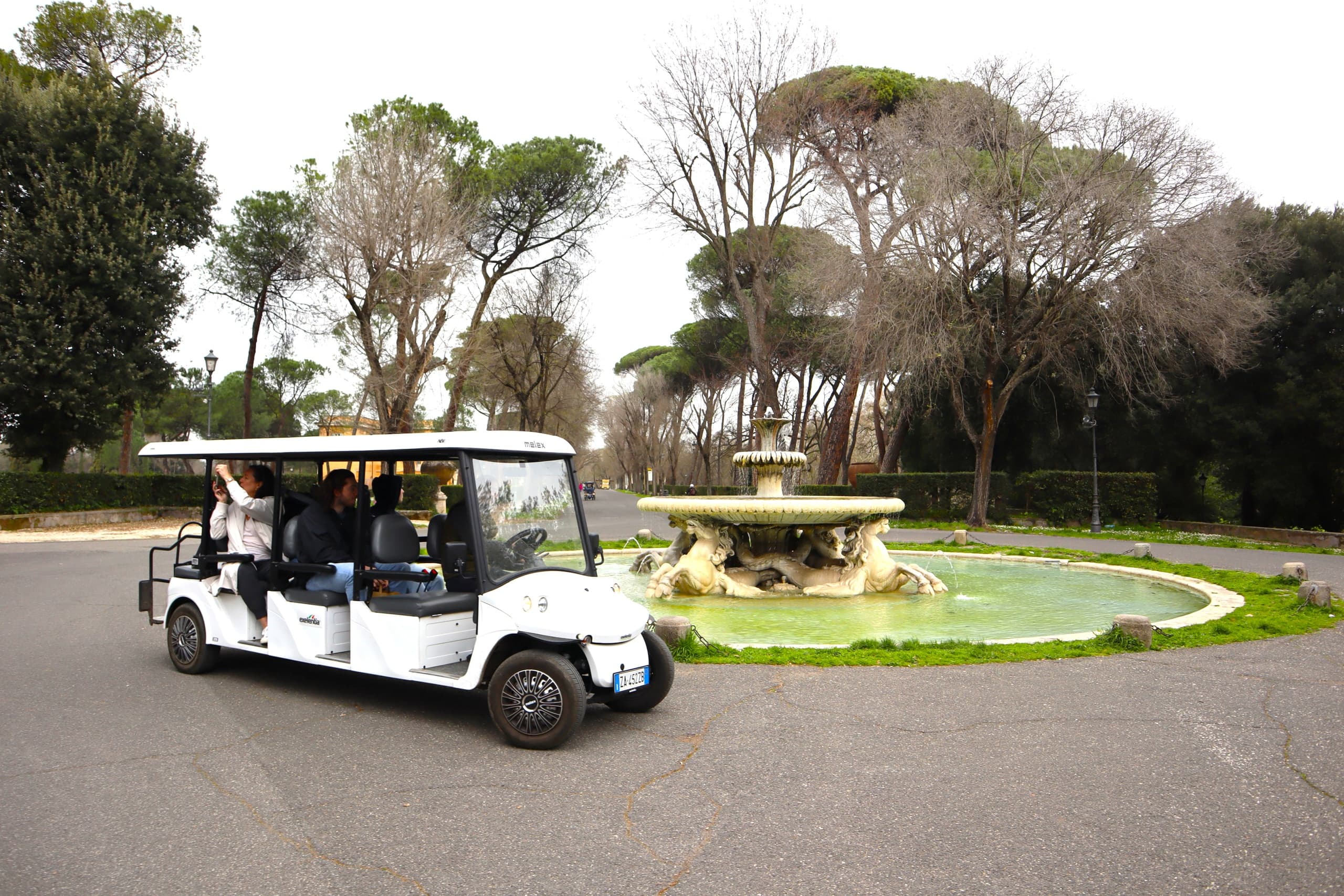 Rome: Eternal City Highlights Private Golf Cart Tour