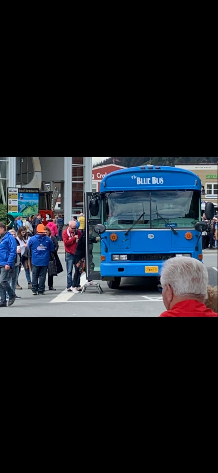 The Blue Bus" Glacier Express"