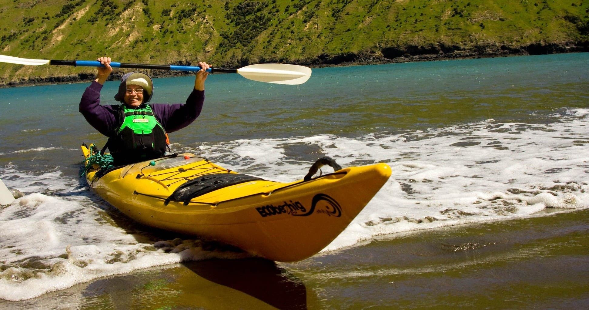 Sea-kayaking Banks Track