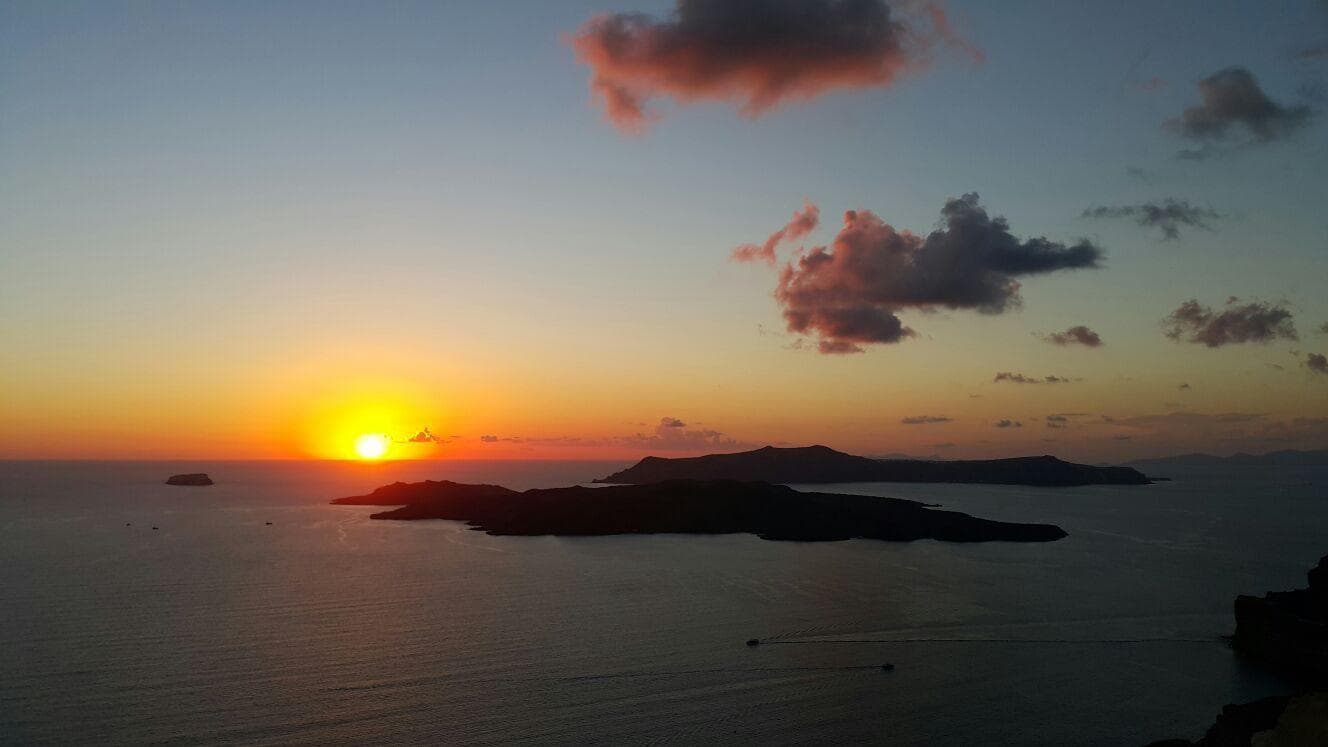 Live Santorini Sunset Virtual Walking Tour