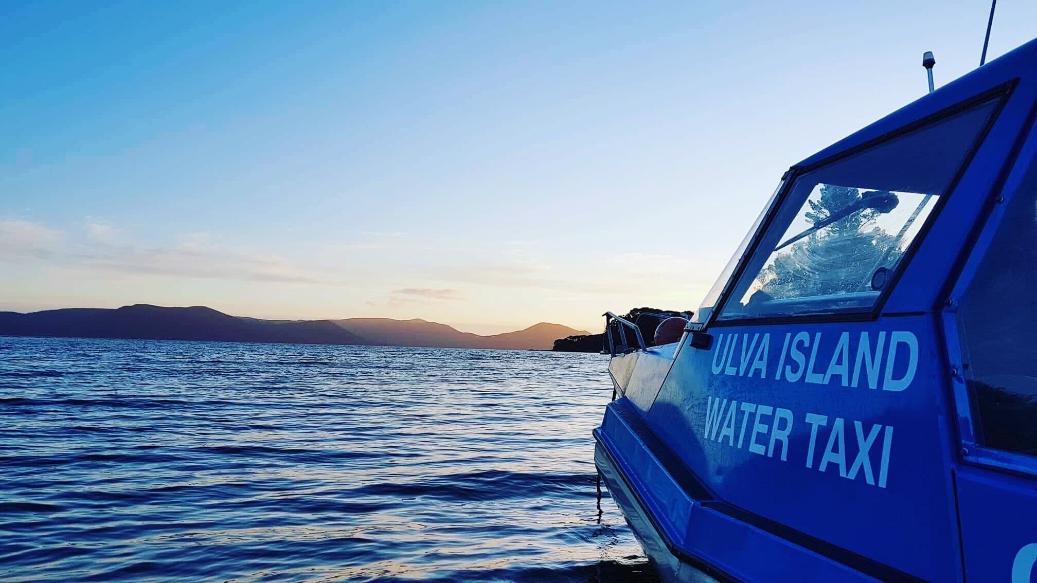 Water Taxi - FROM Ulva Island to Halfmoon Bay