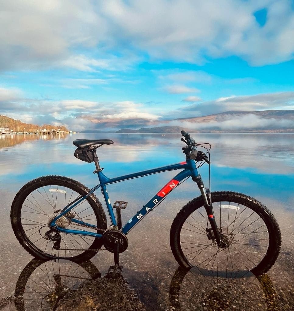 8 Hour Mountain Bike Hire at Loch Lomond Shores, Balloch