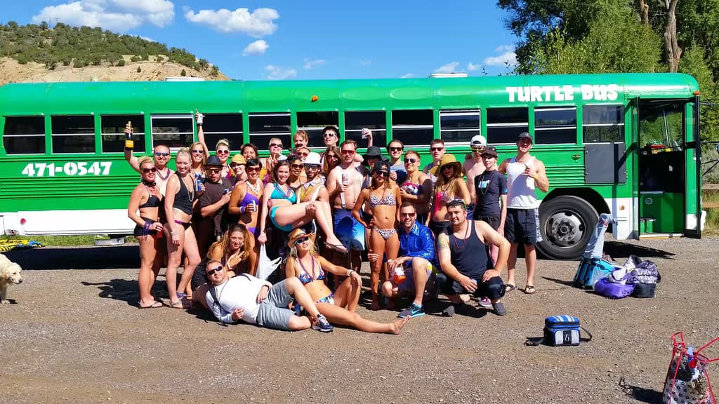 Vail Valley: Shared Turtle Transportation & River Float