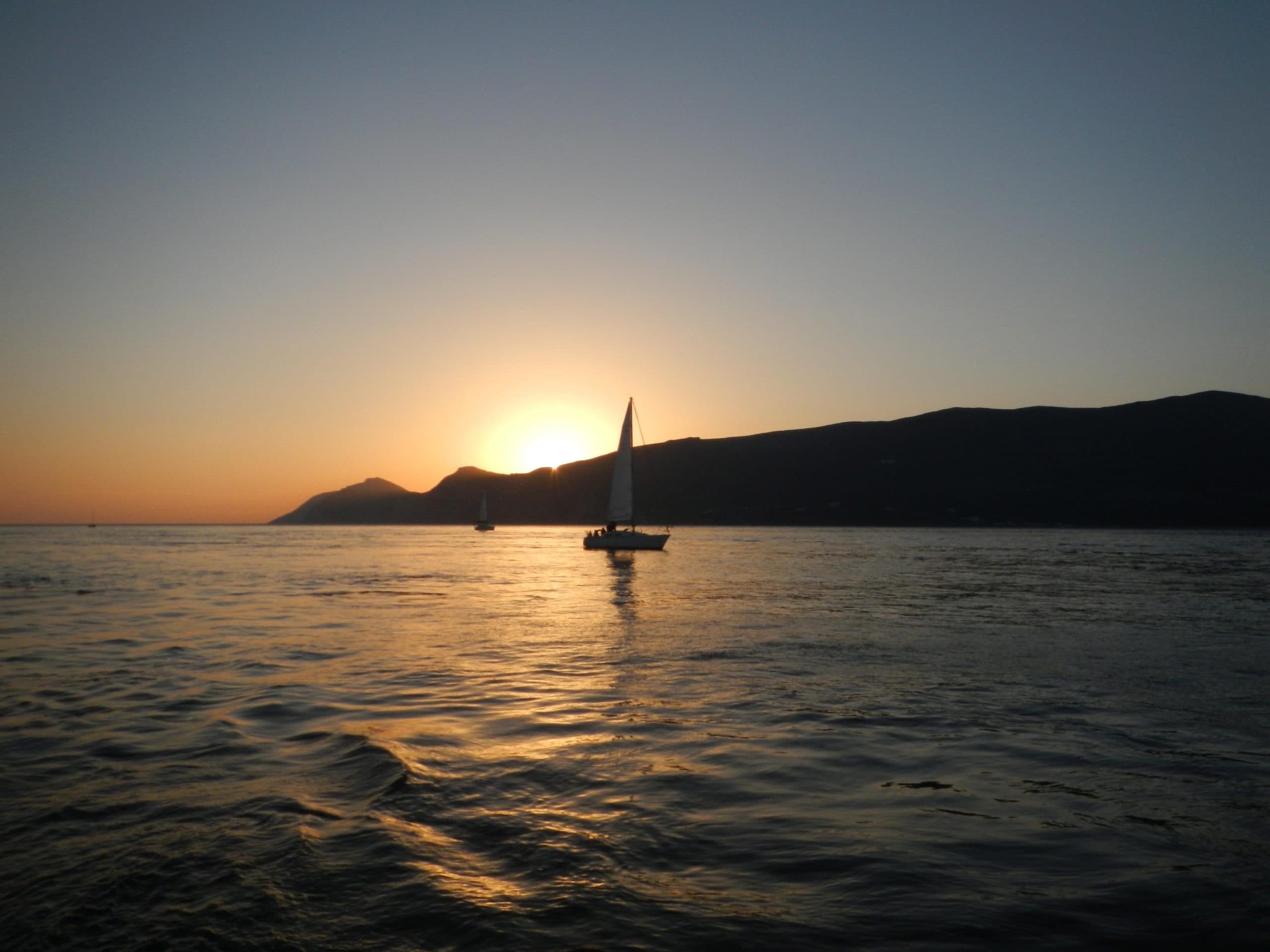 Sunset em veleiro na Arrábida, Setúbal