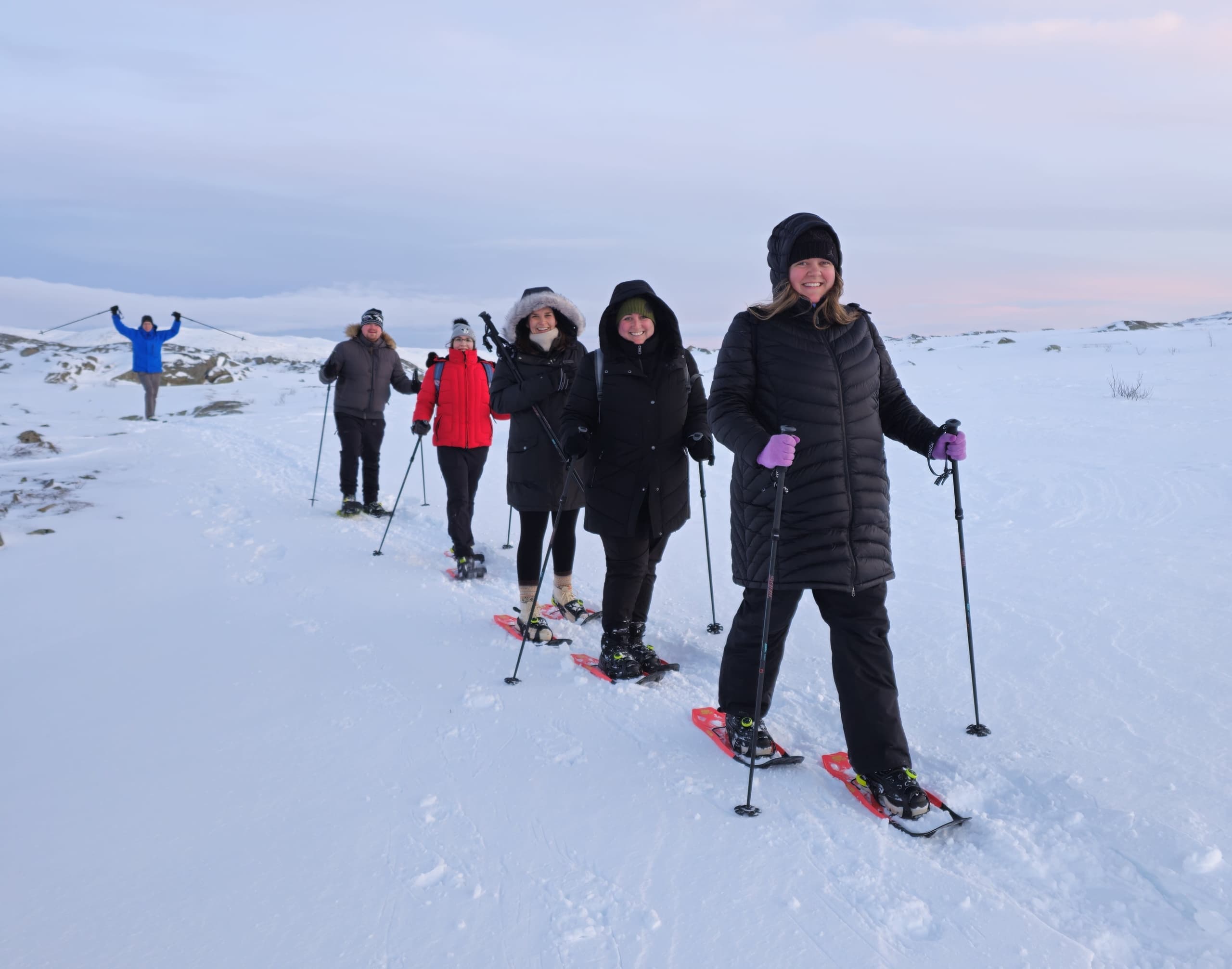 Arctic Snowshoe Hike