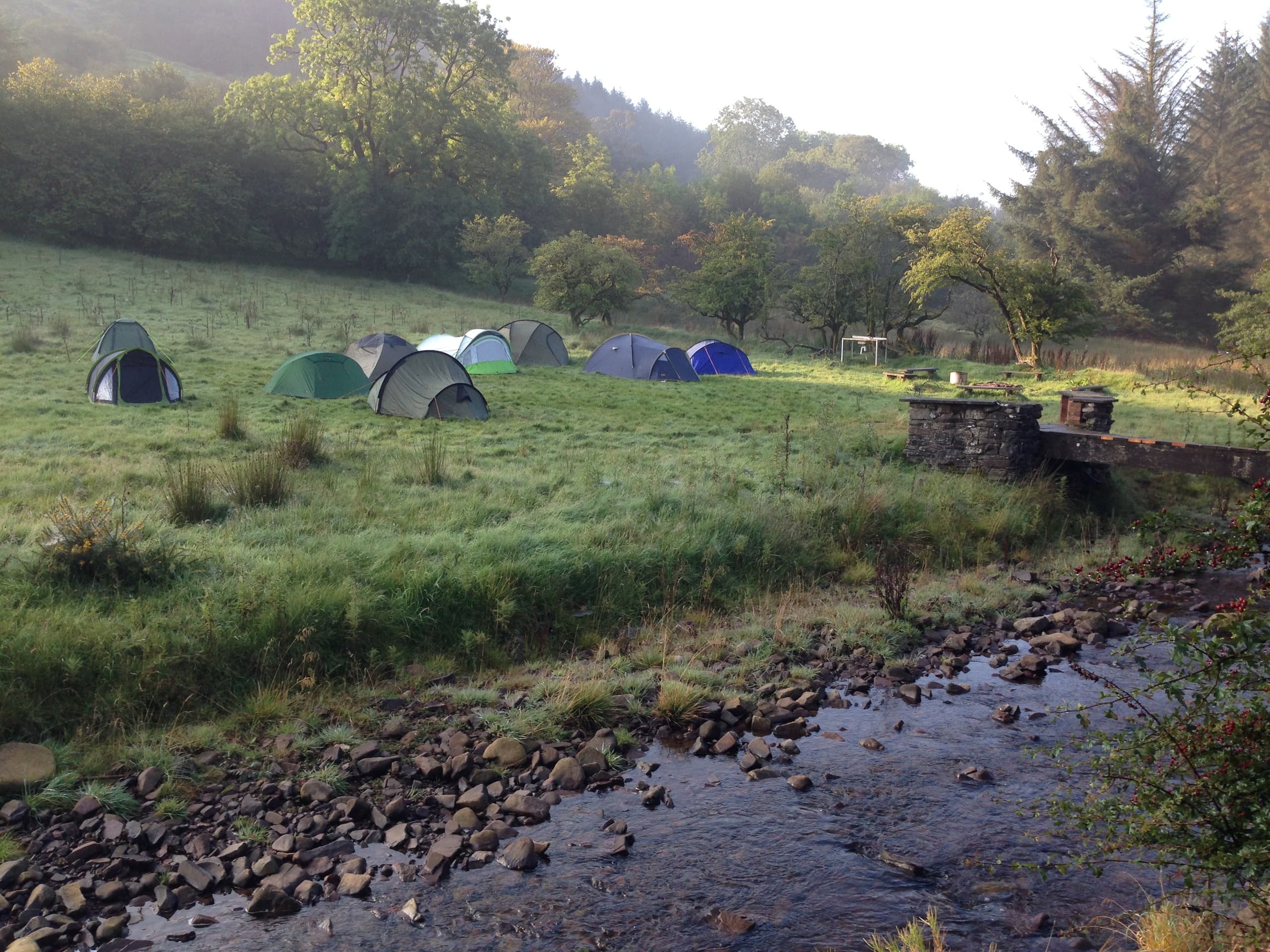 Stream Side Camping 5 Nights