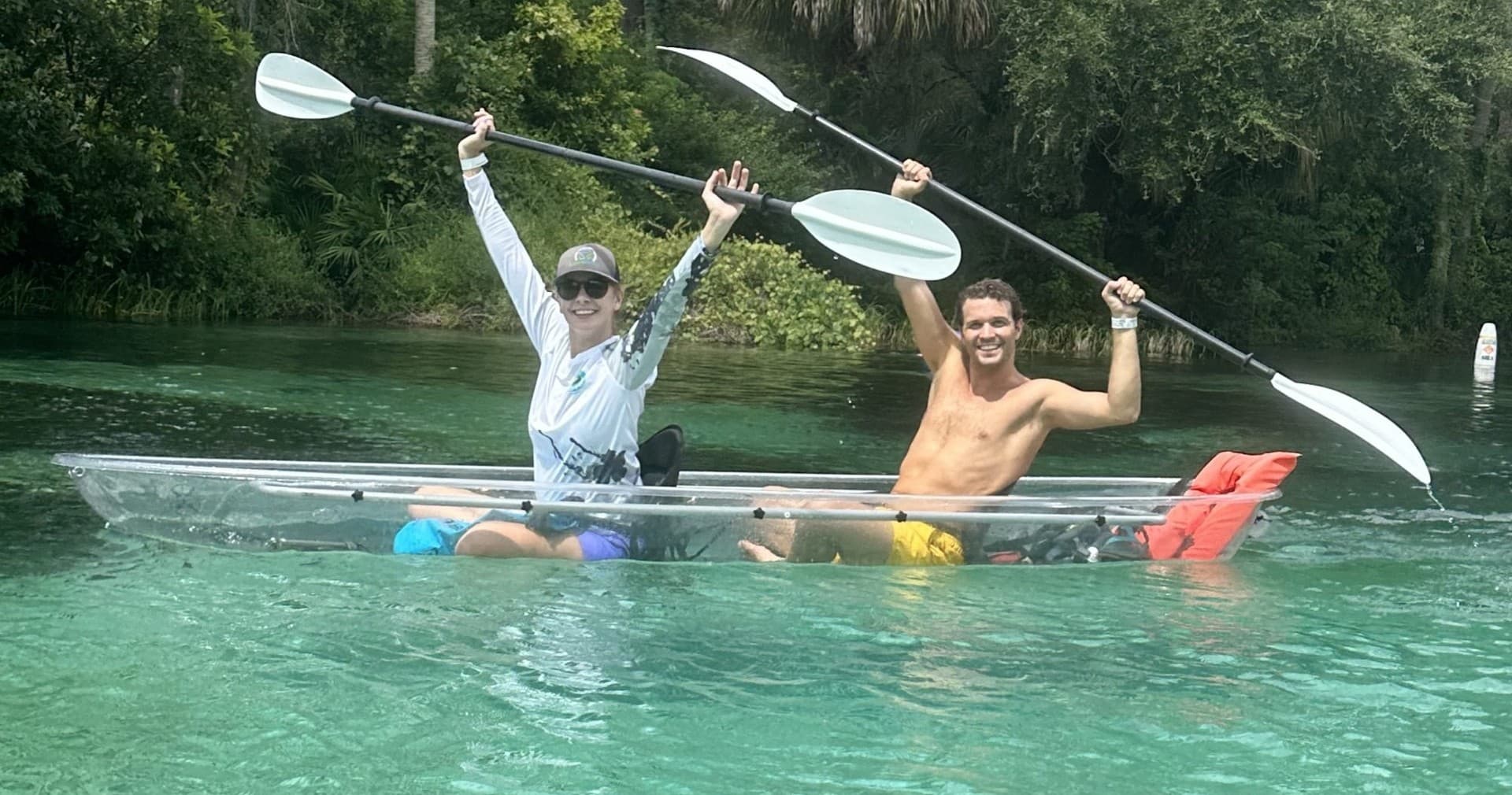 Guided Clear Kayak Snorkel Tour