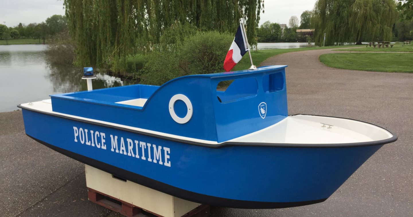 Saviboat Port Miniature Police Martime