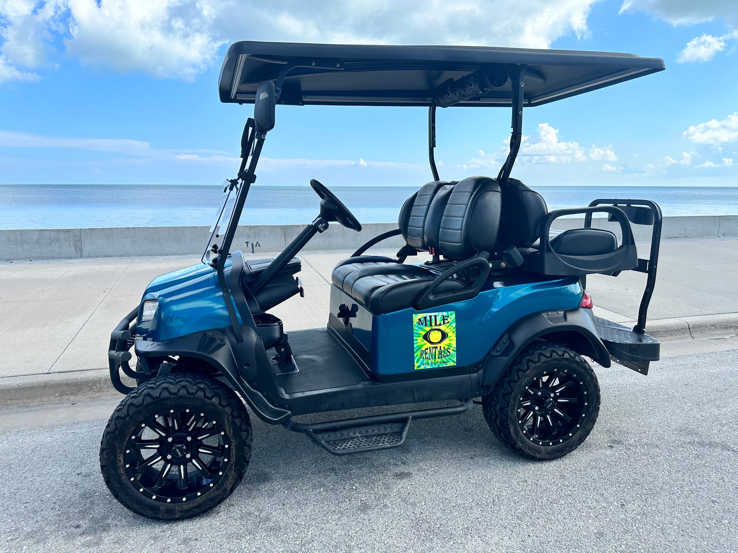 Premium 4 Passenger Gas Cart Rental