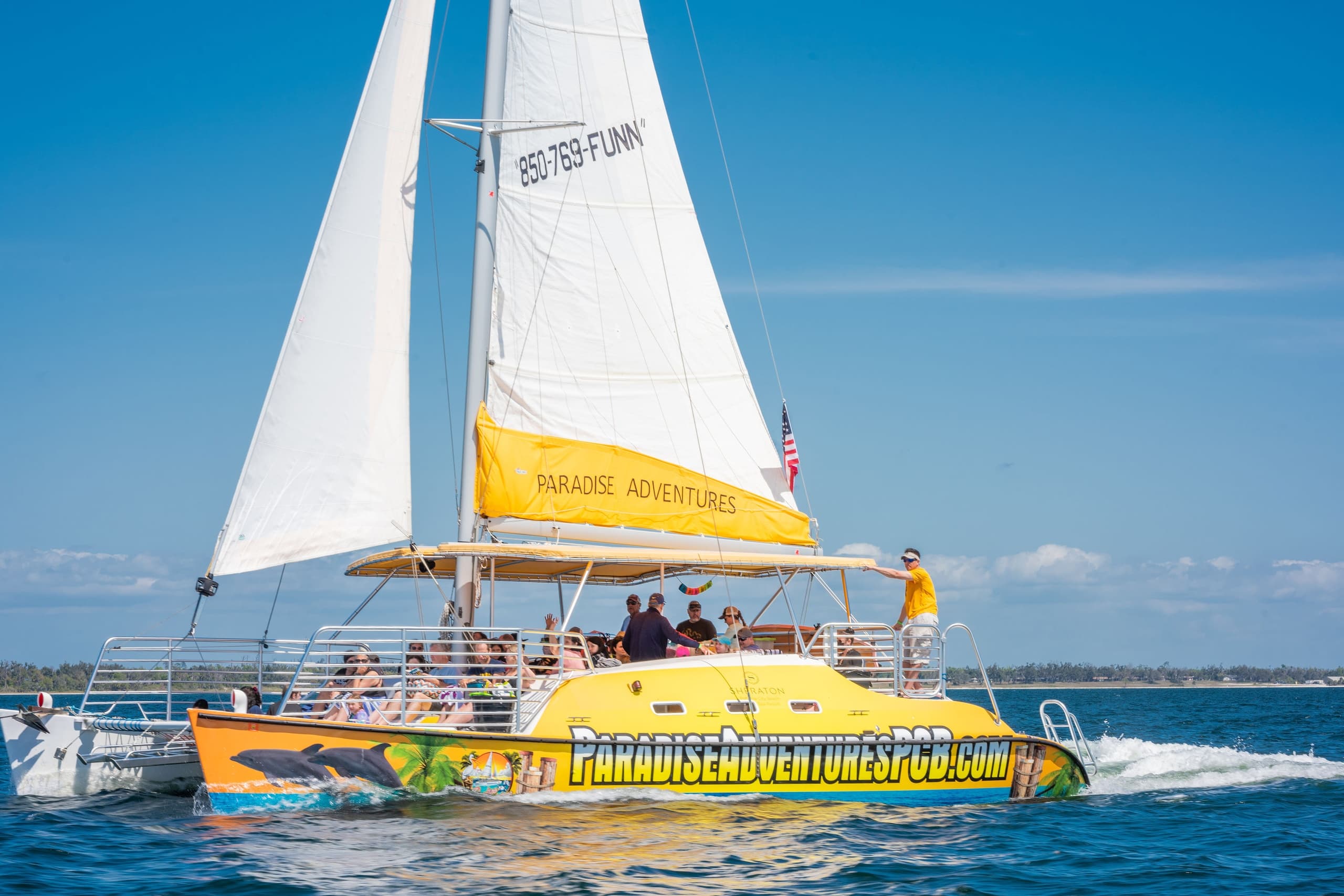 Private Snorkel & Dolphin Sightseeing Tour Aboard the Footloose Catamaran