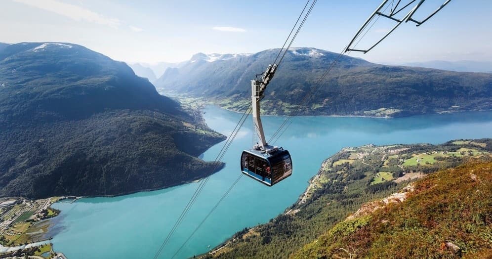 Bus excursion to Loen Skylift