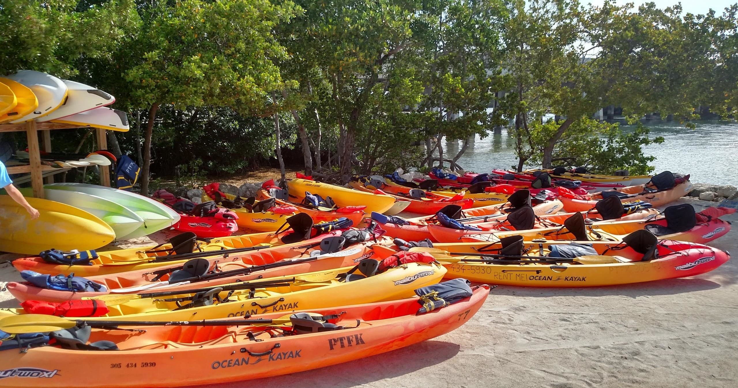 Onsite Kayak, Paddleboard, and Bike Rentals
