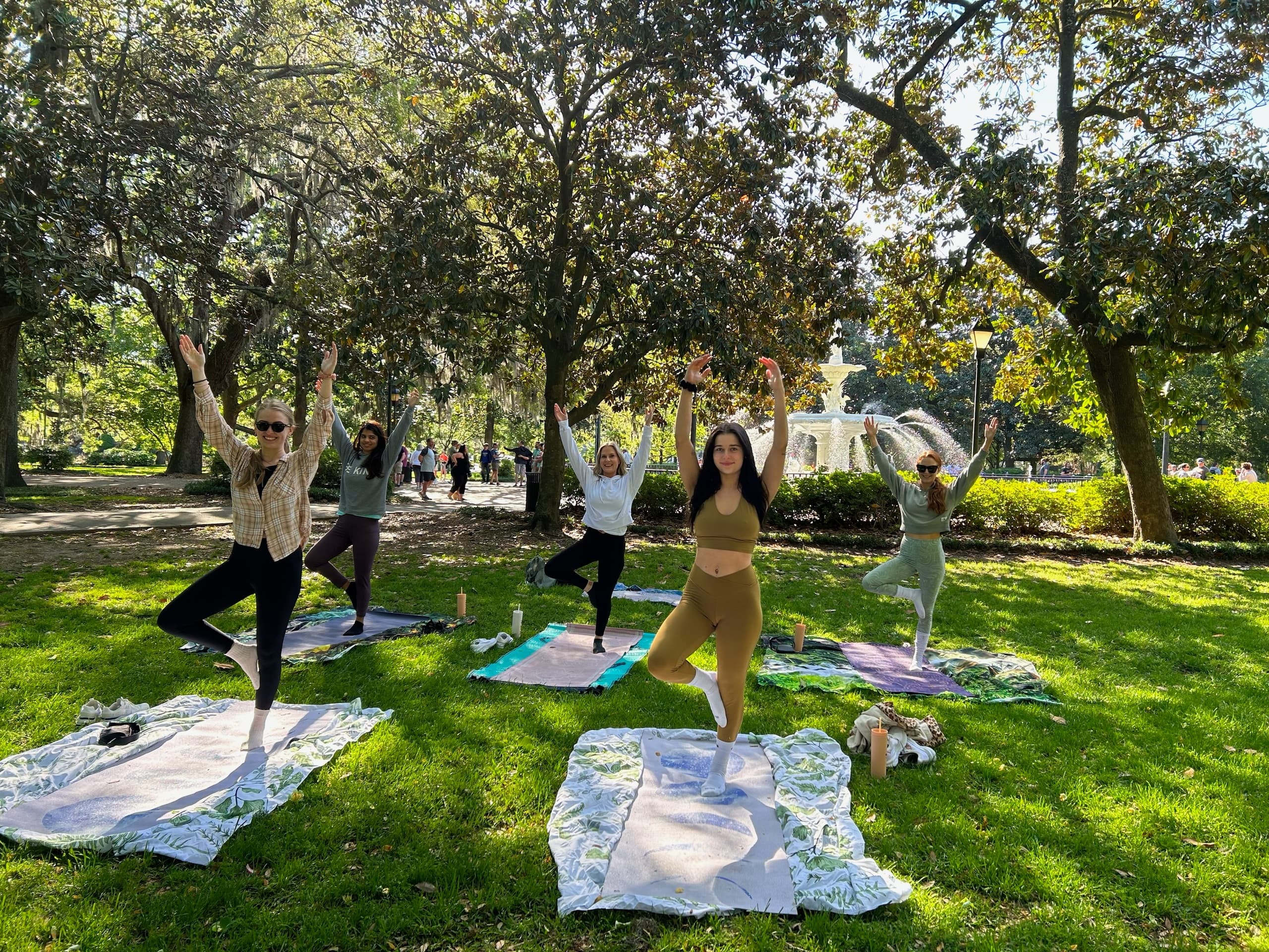Yoga in the Park