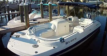 Useppa" Hurricane 23' Deckboat"