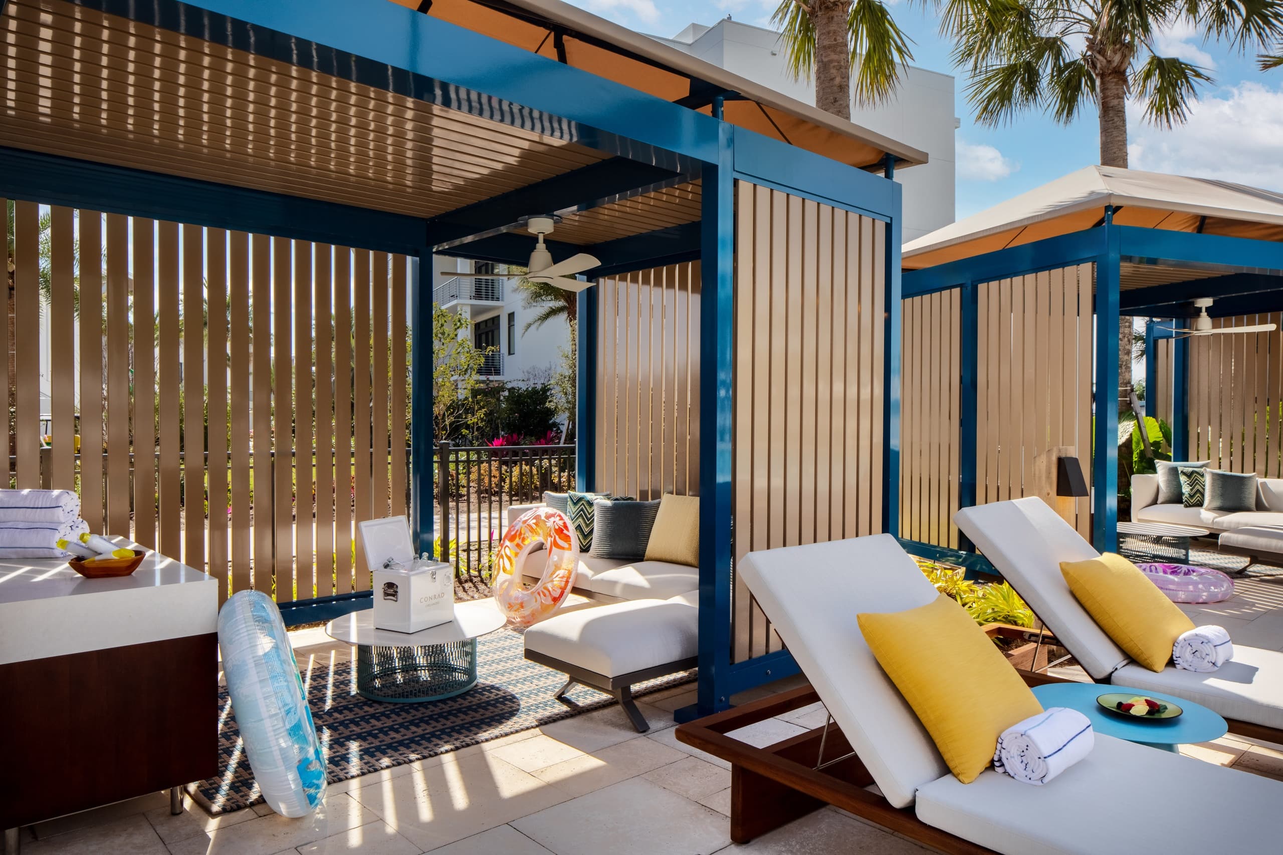 Main Pool Cabanas
