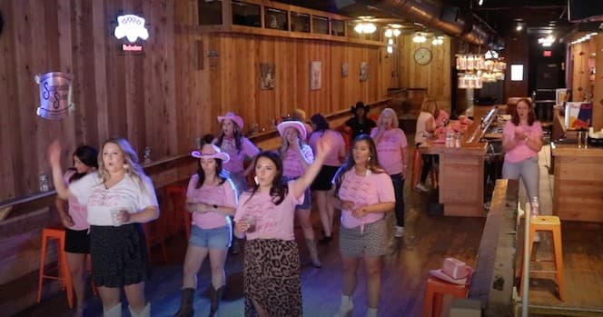 Private Line Dancing Class at Bootleggers Inn
