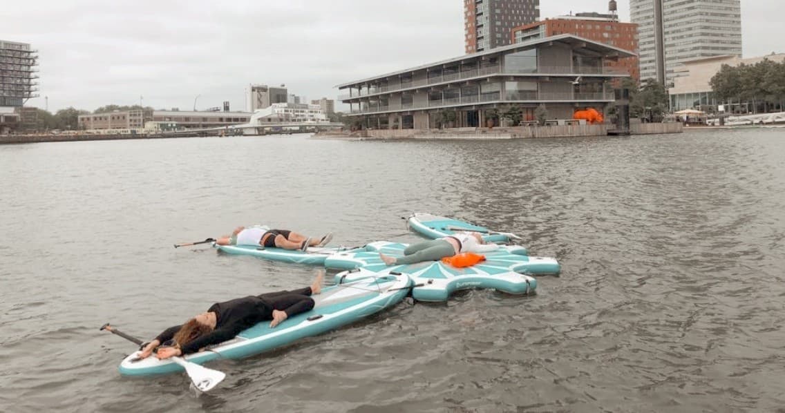 Huur een sup in Rijnhaven