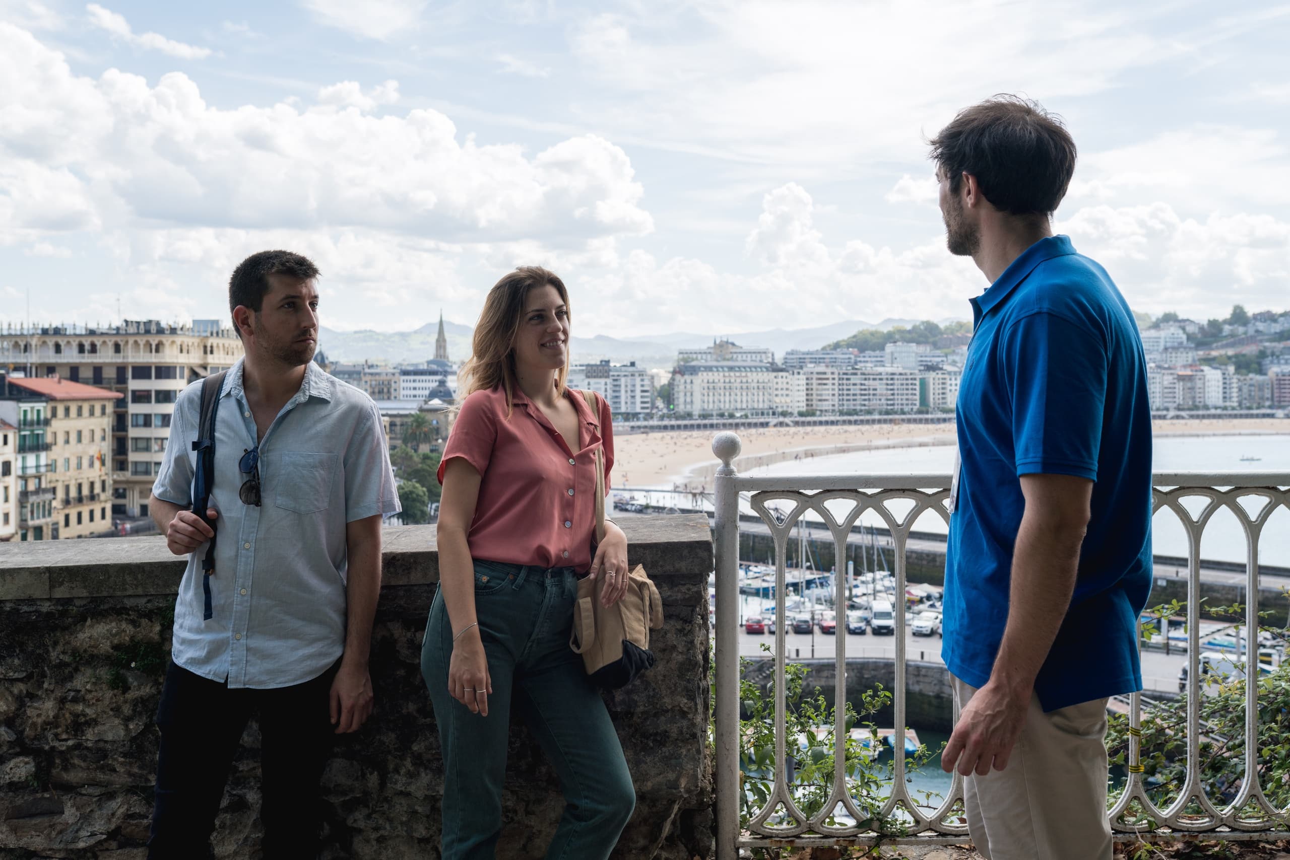 Visita guiada por San Sebastián en grupo mediano
