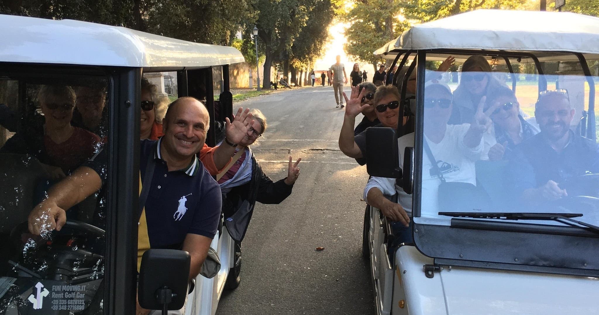 Rome in Golf Cart Trastevere and Jewish Ghetto
