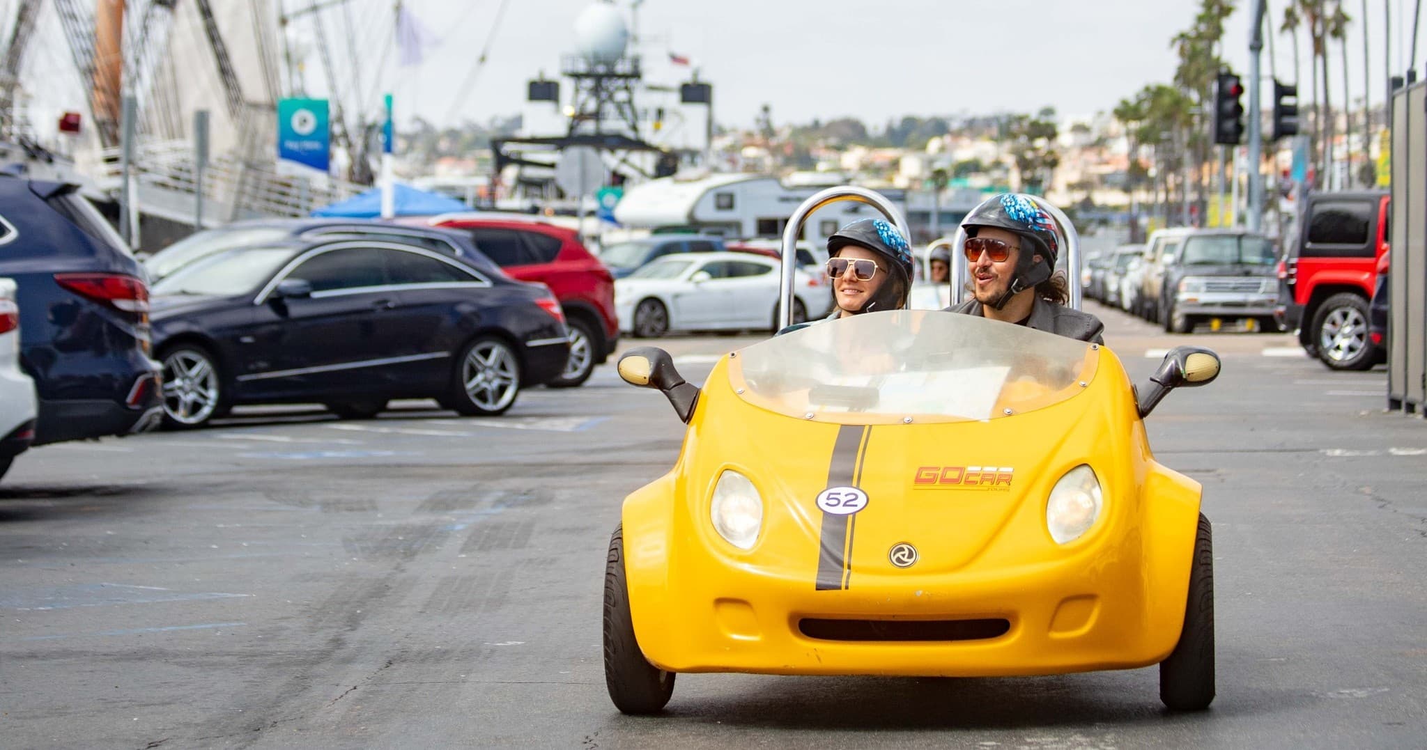 1 hr. GoCar Harbor & Gaslamp Quarter Tour