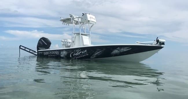 24' Yellowfin Bay Boat w/Tower w/Mercury 350