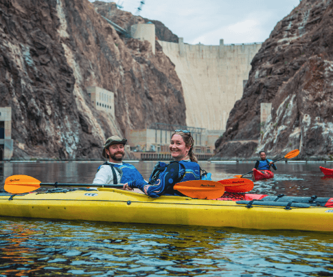 Kayak Hoover Dam & Hot Springs Hike - Self Drive