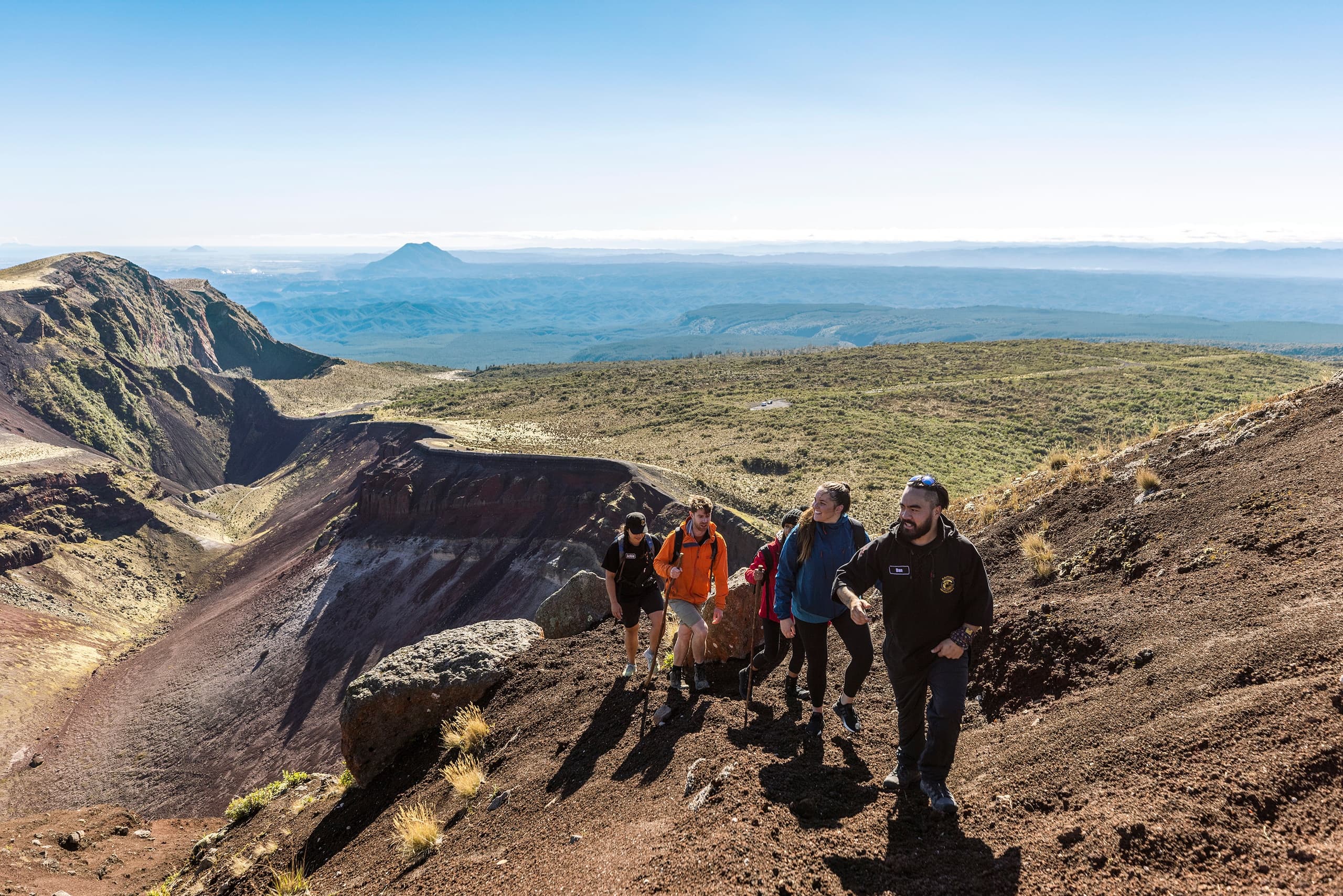 Mount Tarawera & Te Puia Te Pō + Haka & Hangi