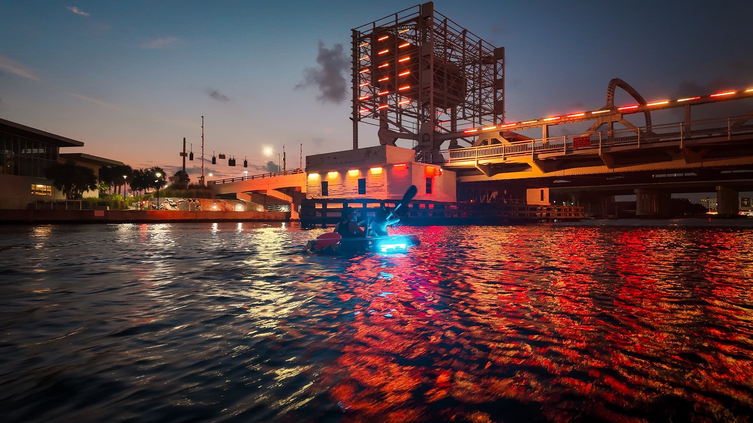 Clear Kayaking Glow Tour