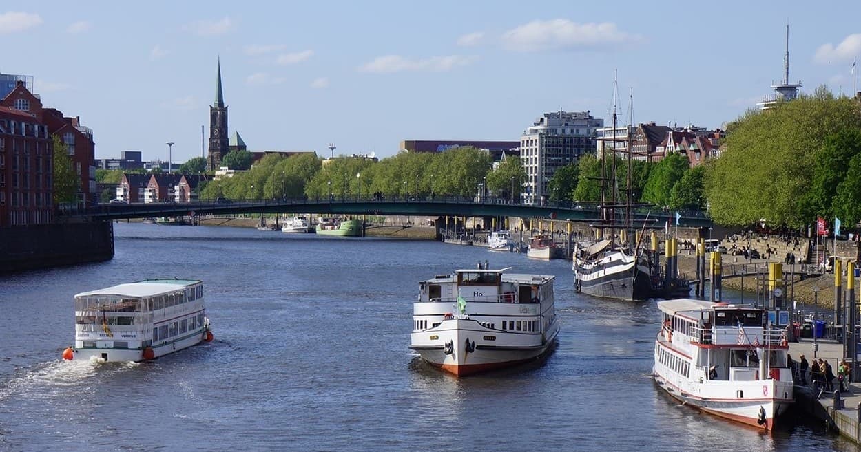 Hin- und Rückfahrt: Vegesack → Blumenthal