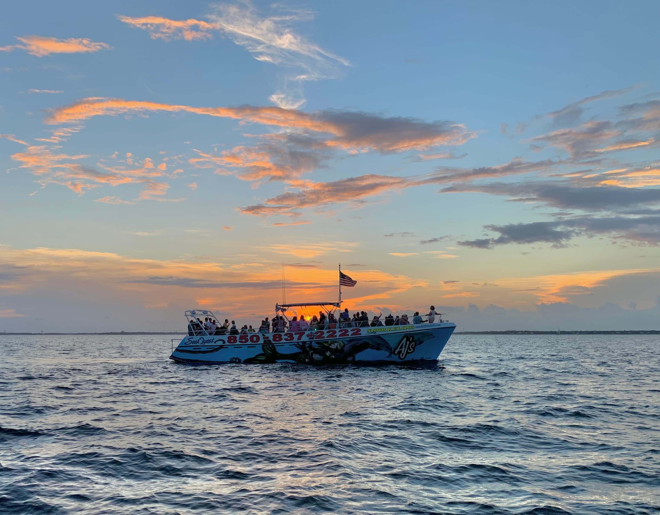 SeaQuest Sunset Dolphin Cruise