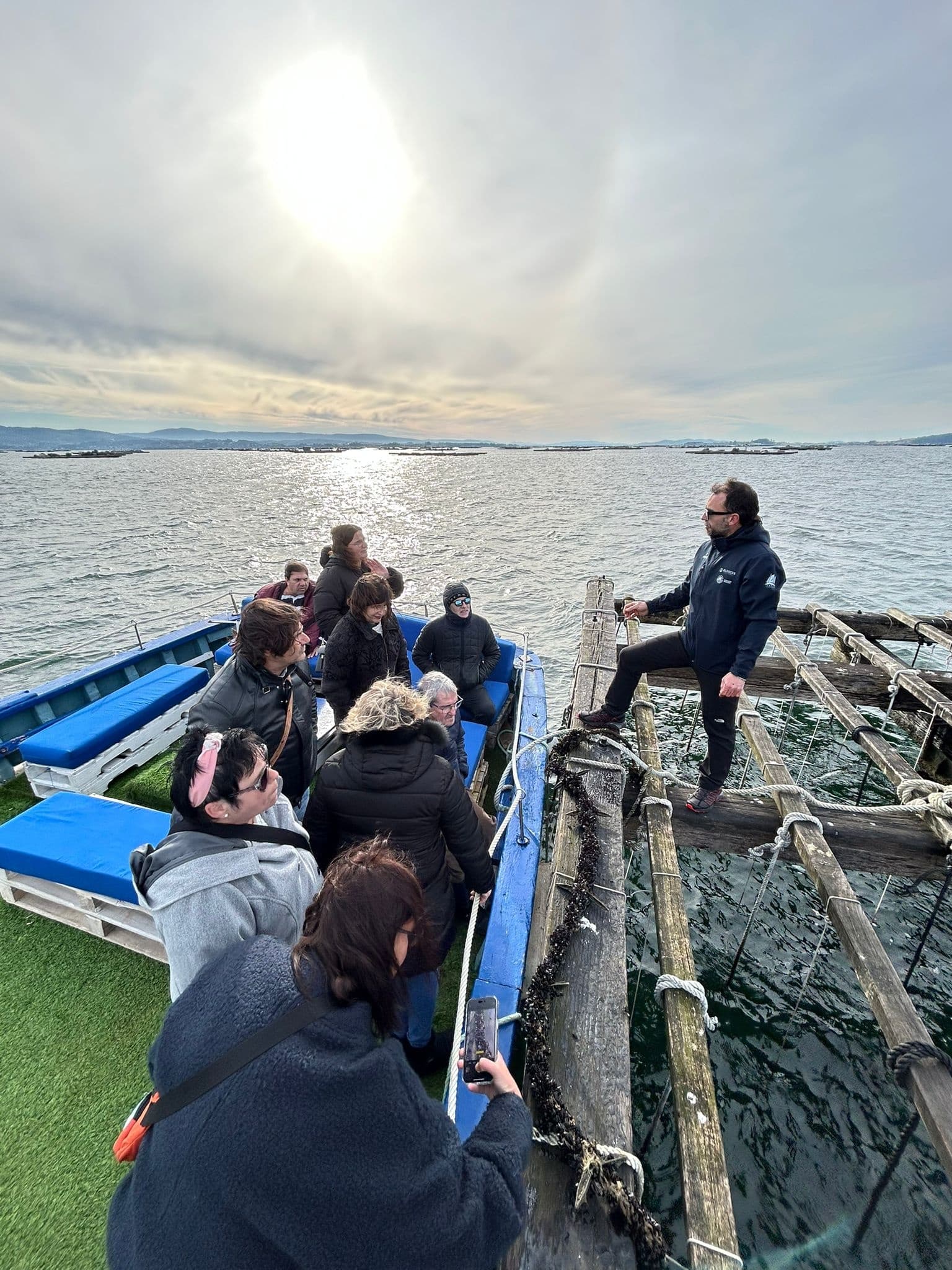 Ruta mejillón en la Ría de Arousa