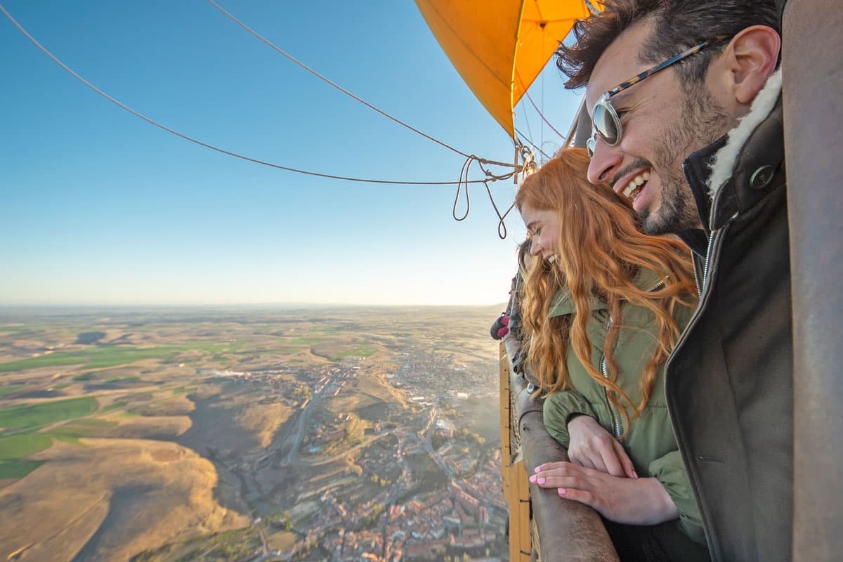 Segovia Hot Air Balloon Experience from Madrid