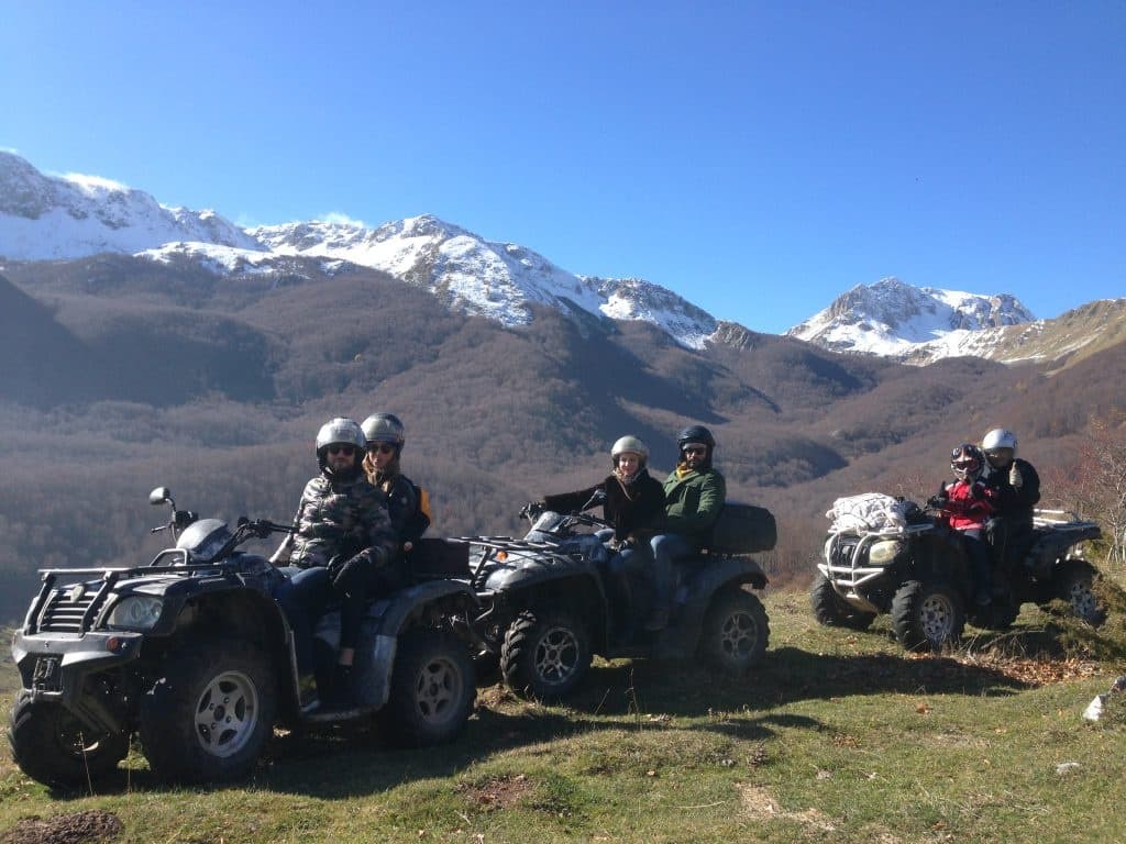 Escursione in quad di due ore