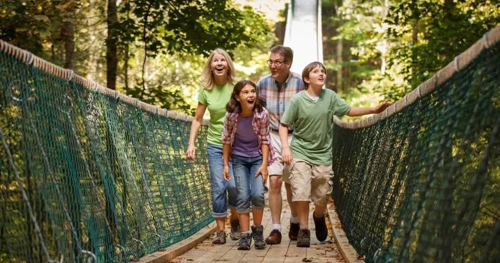 Hiking Trails & Swinging Bridge