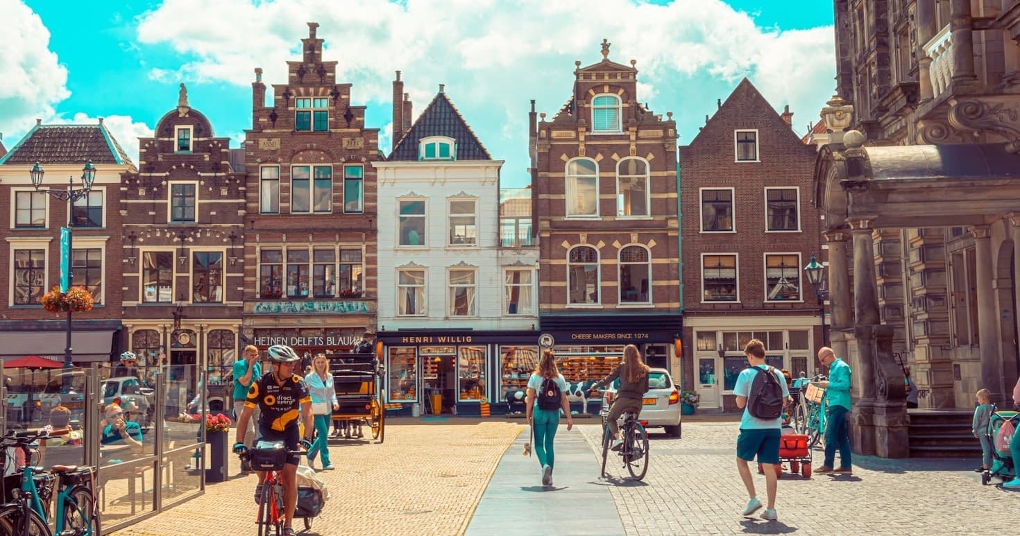 Three cities in one day Delft, The Hague and Leiden