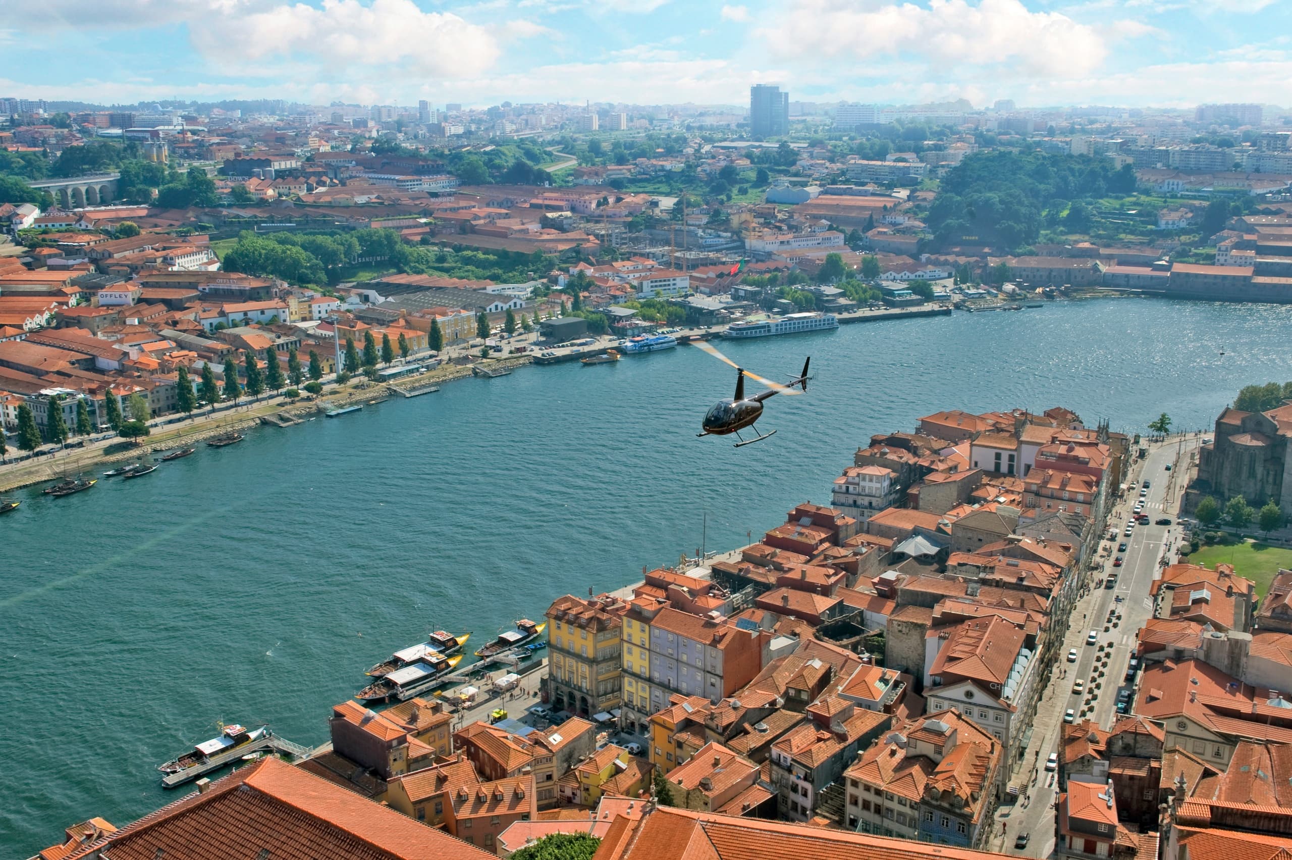 360o Porto: Walking Tour, Helicopter Ride & River Cruise - Private Tour