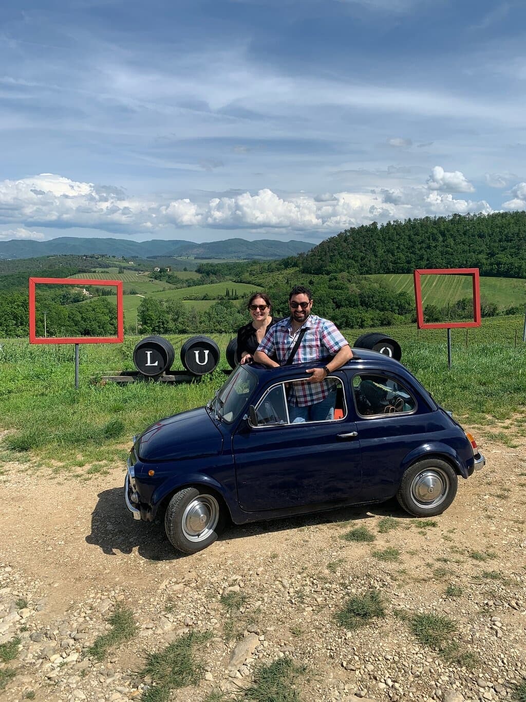 Self guided FIAT 500 Chianti Classico tour