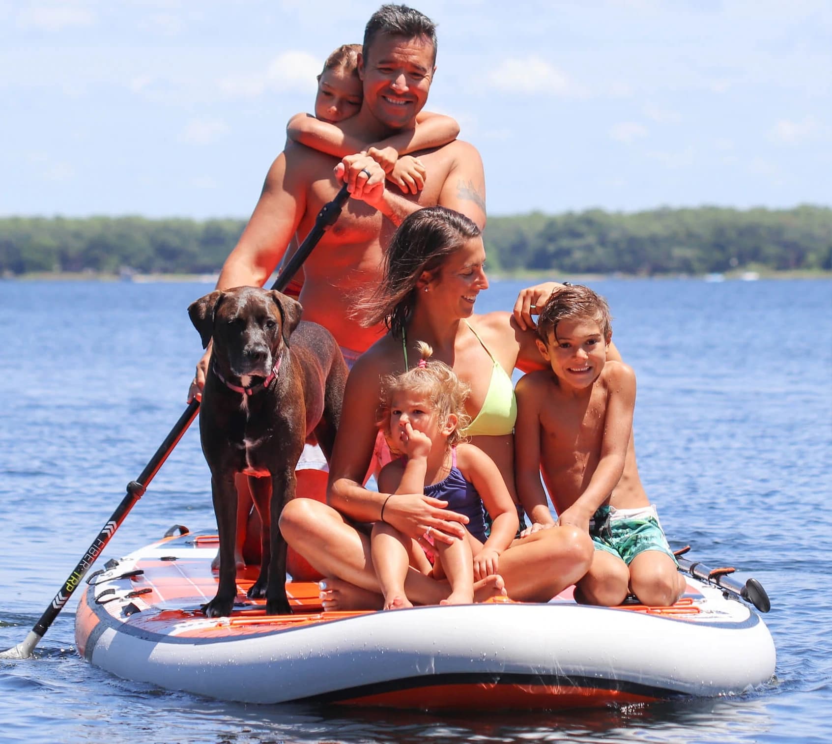 Family-Sized Paddle Board Rental