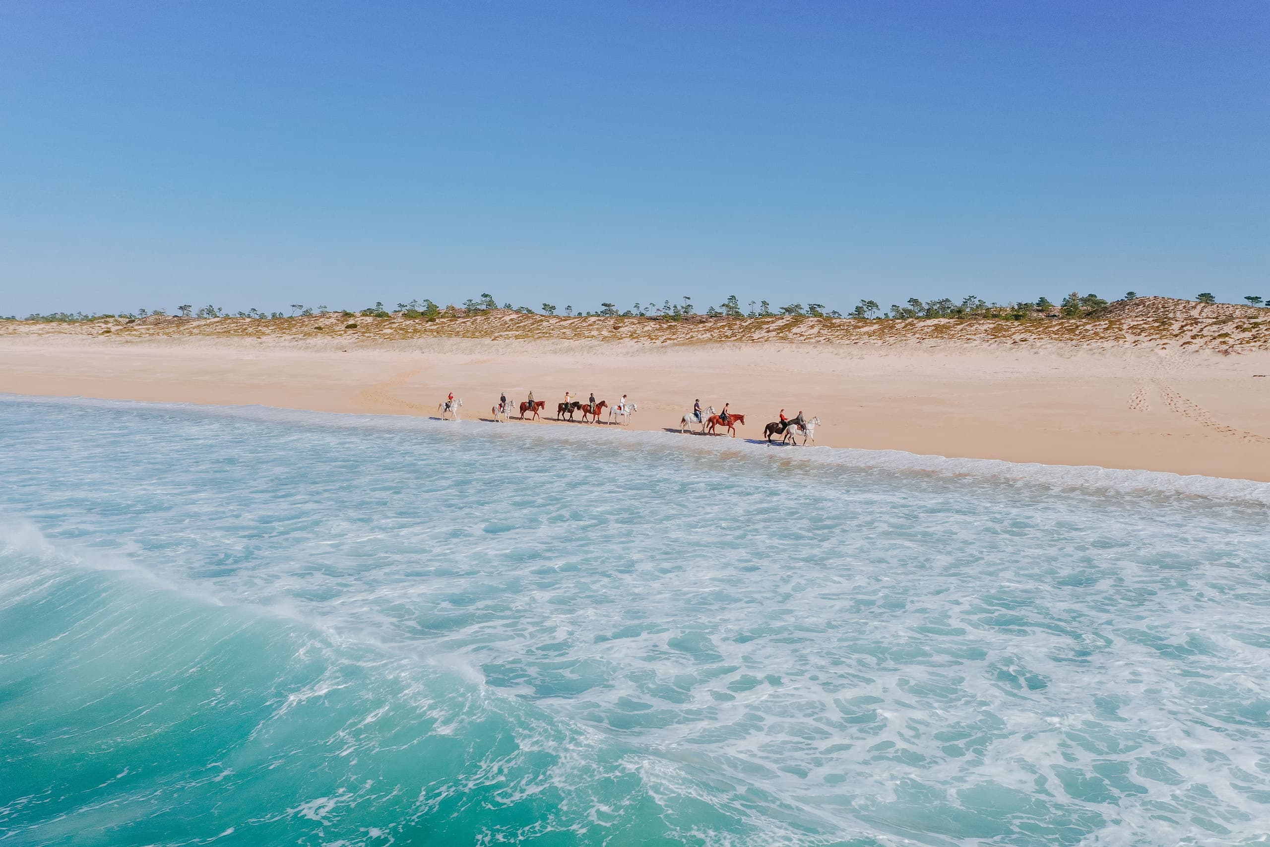 Horse Riding on the Beach with private transfer from Lisbon