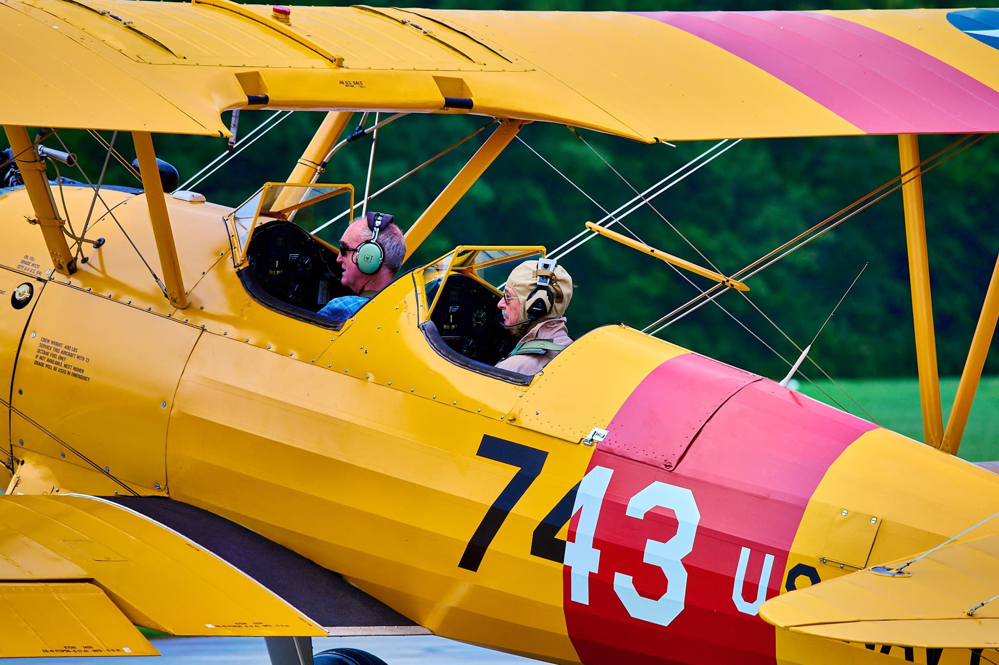 1941 STEARMAN BIPLANE RIDE
