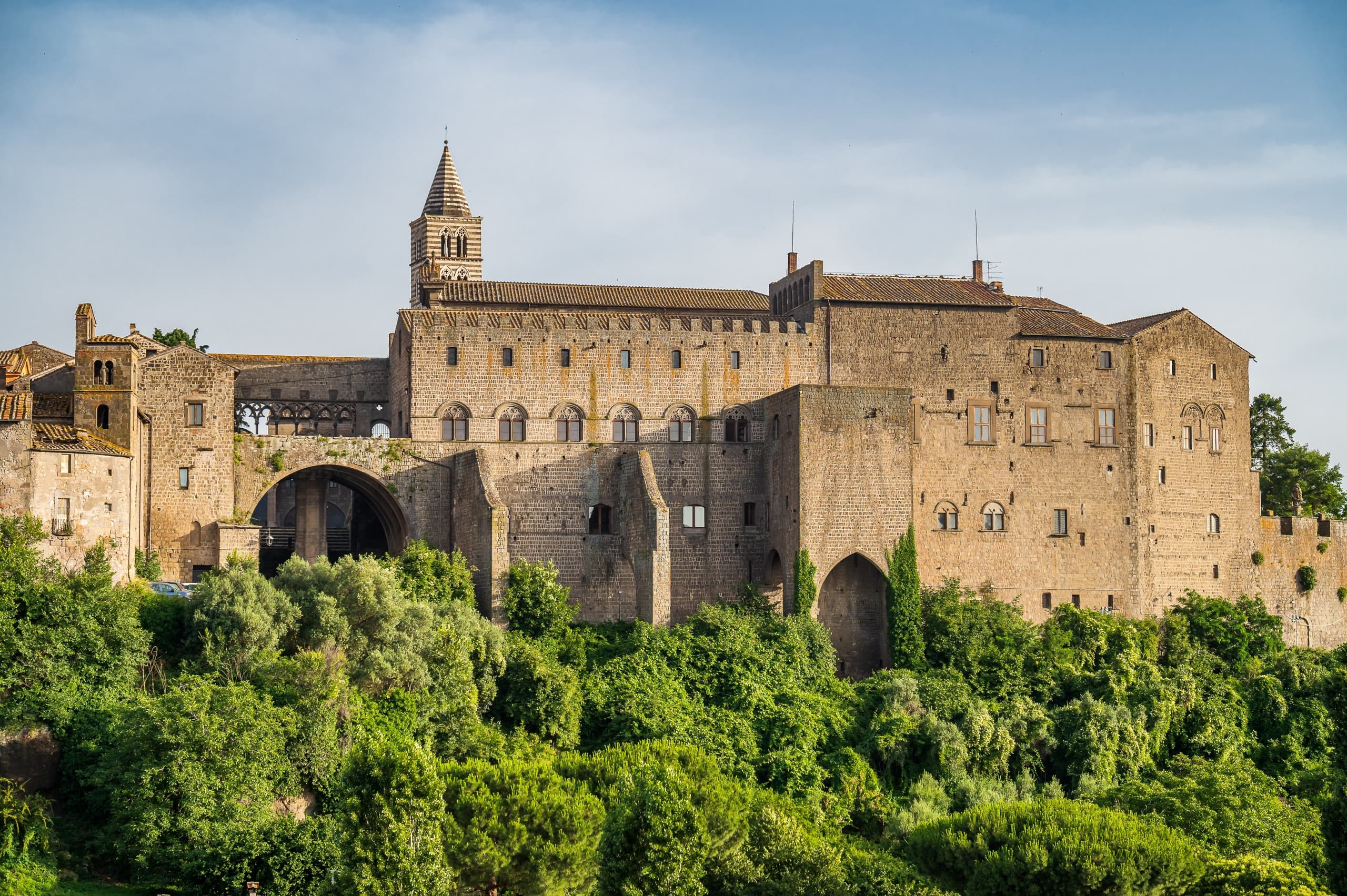 Airport transfer from Fiumicino to Viterbo