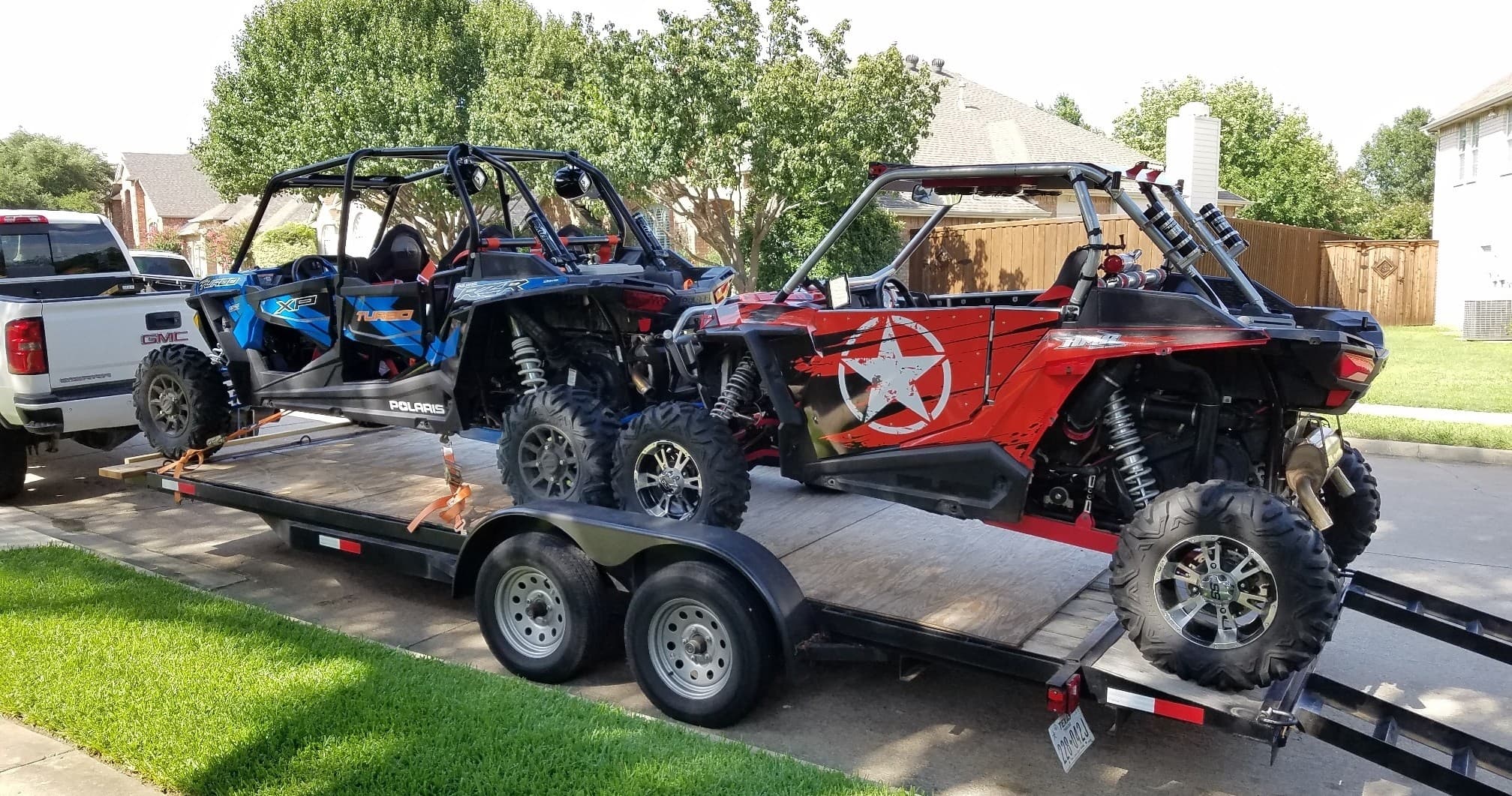 RZR 2 Place Trailer